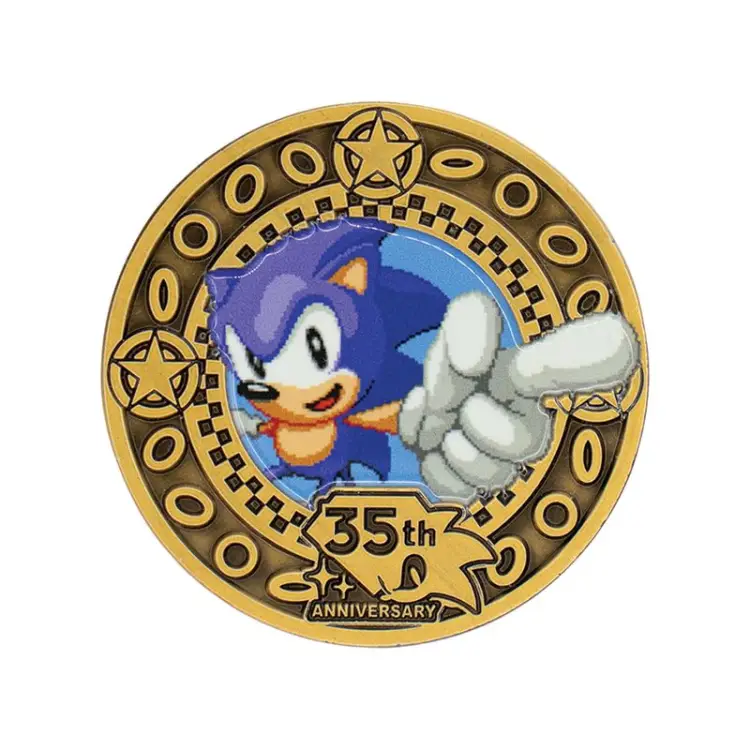 Fanattik - SONIC - 35th Anniversary - Limited Edition Coin