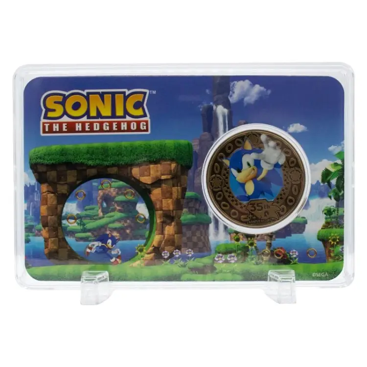 Fanattik - SONIC - 35th Anniversary - Limited Edition Coin