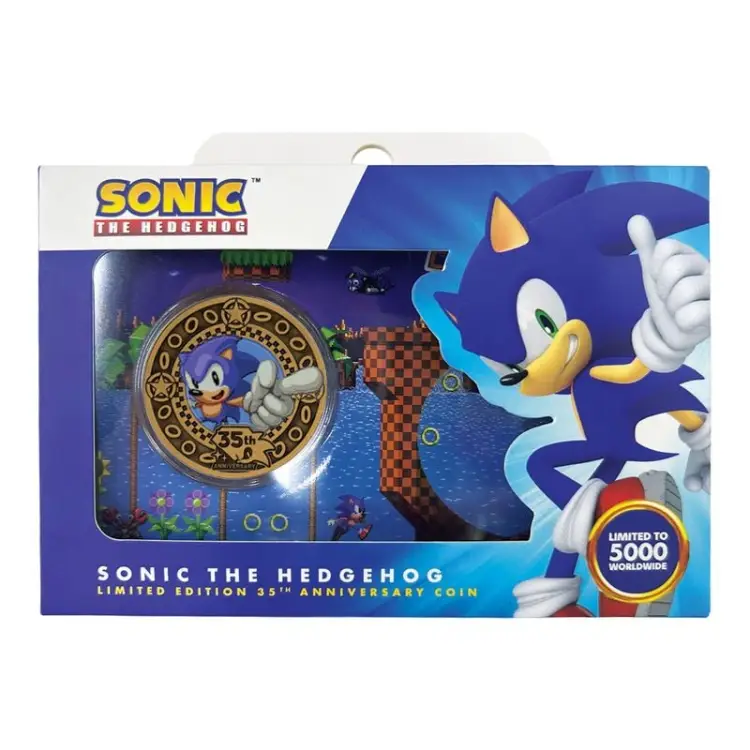 Fanattik - SONIC - 35th Anniversary - Limited Edition Coin