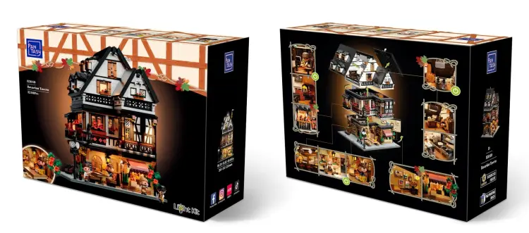 Pantasy - PANTASY - Bavarian Tavern - Building block 3246 pcs
