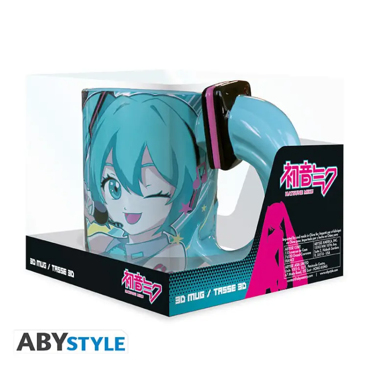 ABYstyle - HATSUNE MIKU - Miku - Mug with 3D handle 460ml