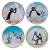 Fanattik - PINGU - 4 Embossed Metal Coasters