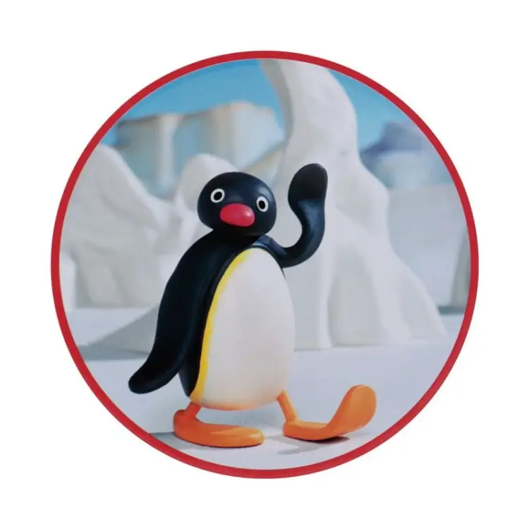 Fanattik - PINGU - 4 Embossed Metal Coasters
