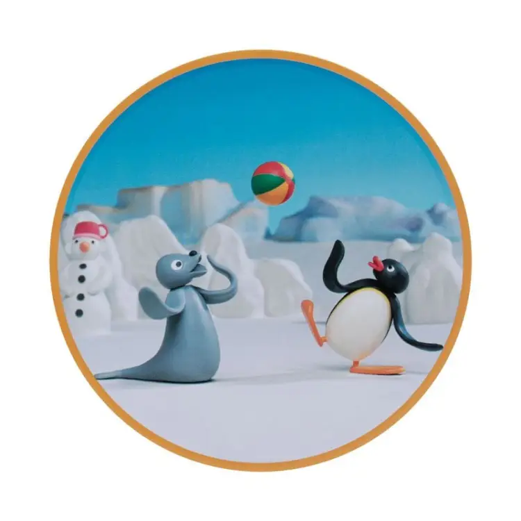 Fanattik - PINGU - 4 Embossed Metal Coasters