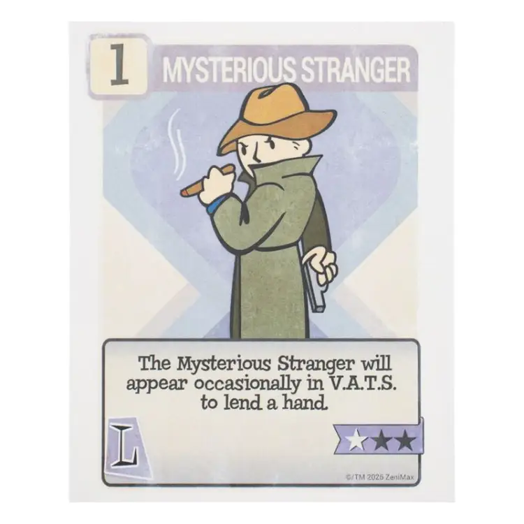 Fanattik - FALLOUT - Pip-Boy Lenti. "Mysterious Stranger" - Ingot Limited Edition