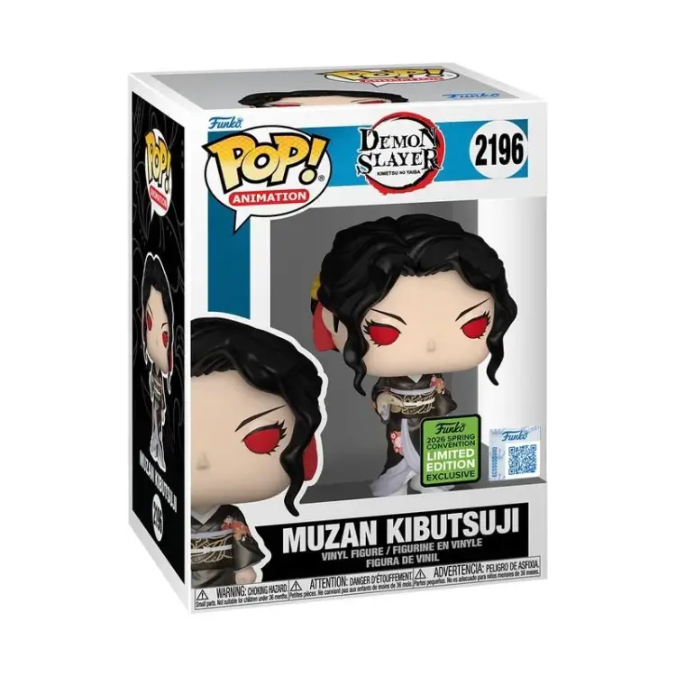 Funko POP! Demon Slayer: Kimetsu no Yaiba - Muzan Kibutsuji (Metallic) #2196