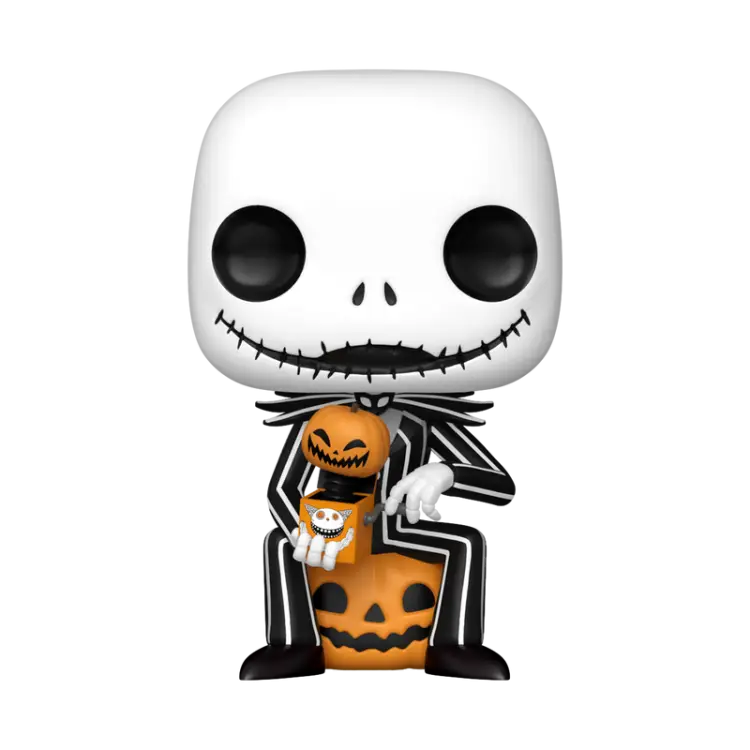 Funko - NIGHTMARE BEFORE CHRISTMAS - POP Disney N° 1777 - Jack with box