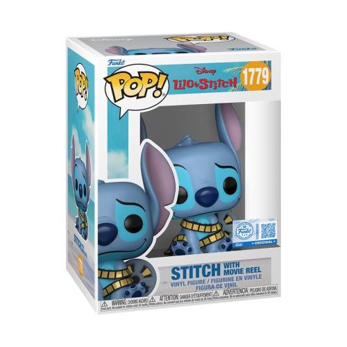 Funko - LILO & STITCH - POP Disney N° 1779 - Stitch with movie reel