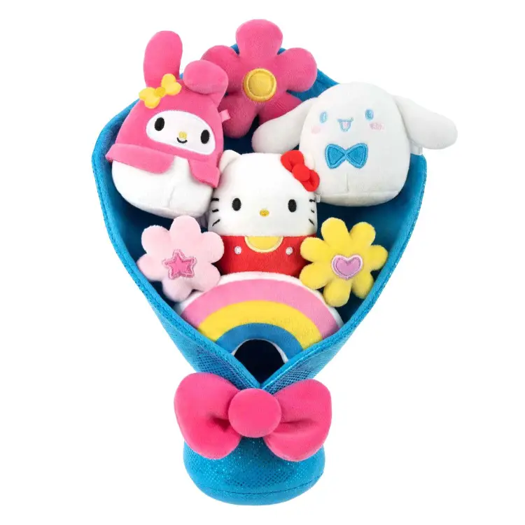 Jazware - SQUISHMALLOWS - Micromallows Hello Kitty Bouquet Peluche