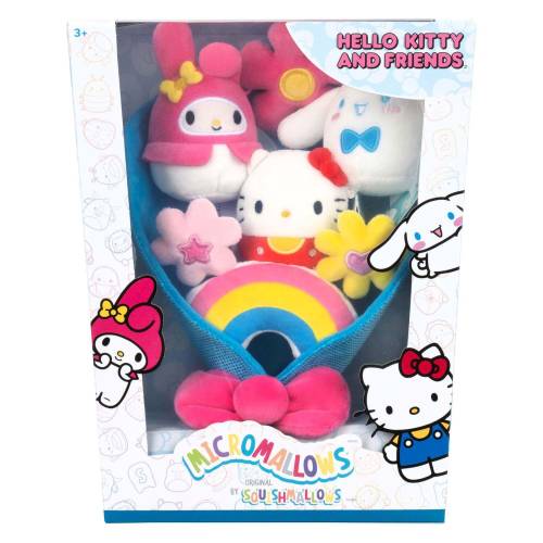 Jazware - SQUISHMALLOWS - Micromallows Hello Kitty Bouquet Peluche