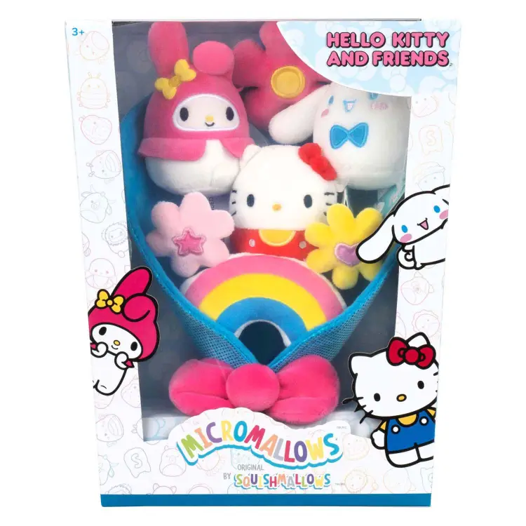 Jazware - SQUISHMALLOWS - Micromallows Hello Kitty Bouquet Peluche