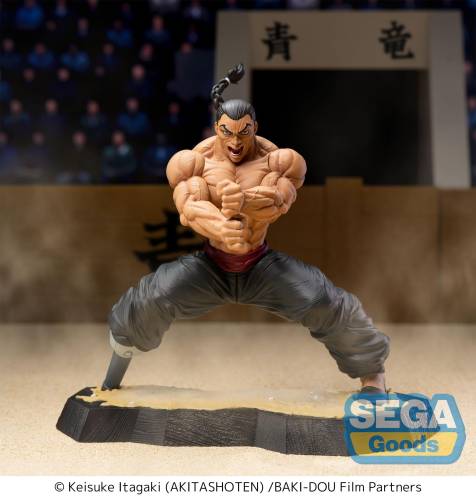 Sega Goods - BAKI DOU - Kaioh Retsu - Figure Luminasta 15cm