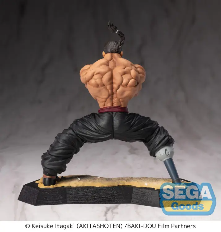 Sega Goods - BAKI DOU - Kaioh Retsu - Figure Luminasta 15cm