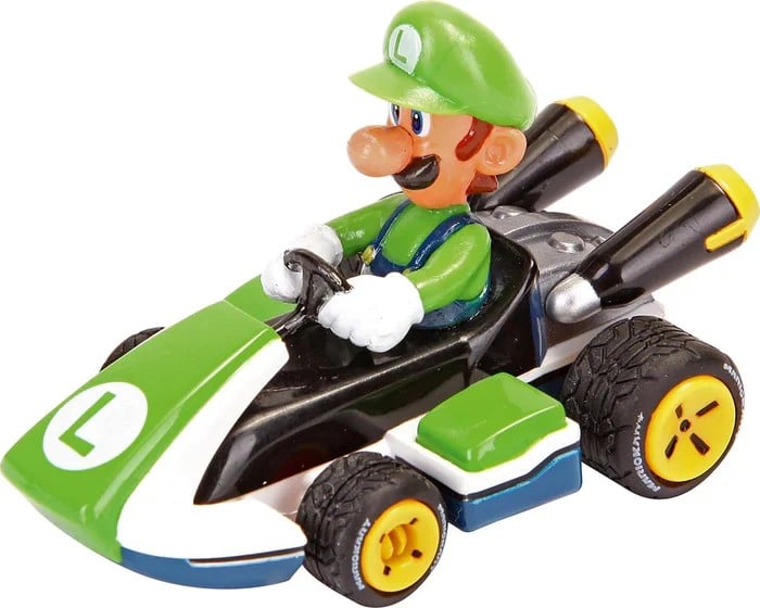 Carrera - MARIO KART - Mario, Luigi, Yoshi - Multipack 3 Cars Pull Back Action