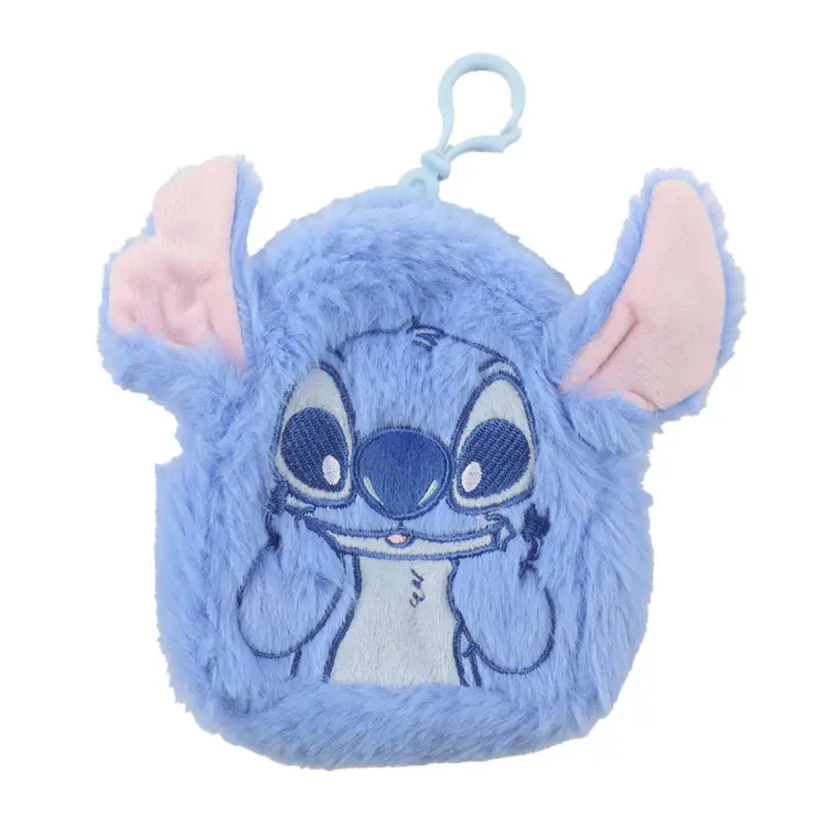 STITCH & ANGEL - Pluszowa zawieszka z kieszenią Disney