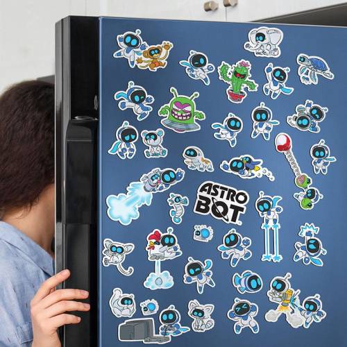 Magnesy na lodówke - Asto bot - PlayStation 26 sztuk