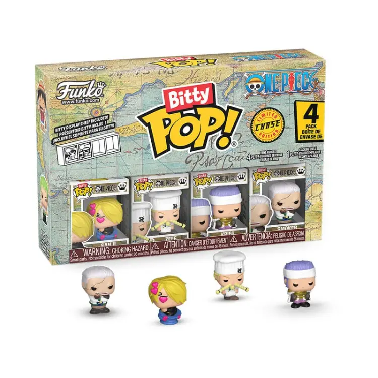 Funko Bitty POP - One Piece - Sanji 4pack