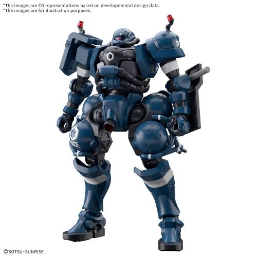 Model Gundam - HG 1/144 Police Zaku - GQuuuuuuX