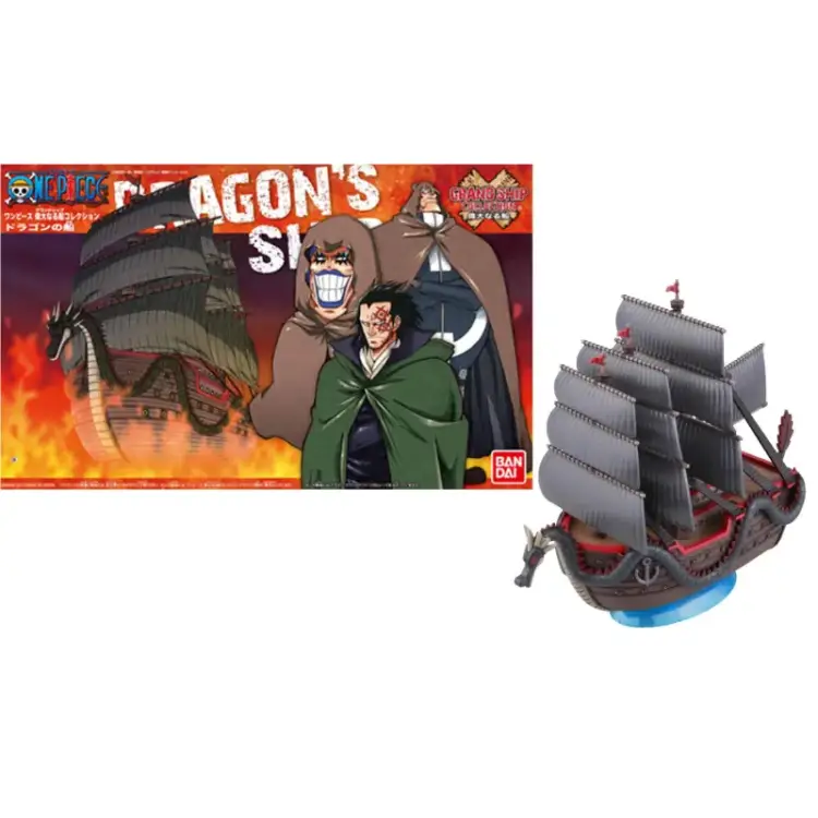 Model do składania - One Piece: Statek Monkey D.Dragon
