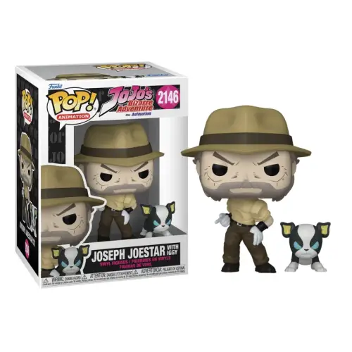 Funko POP!  Joseph Joestar & Iggy - Jojo's Bizarre Adventure #2146