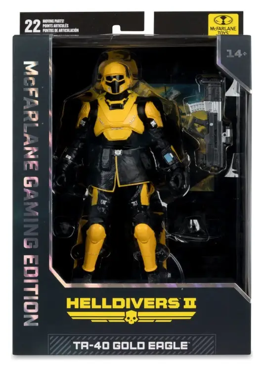 McFarlane Toys Helldivers 2 - Gold Eagle - Figurka #T4-40