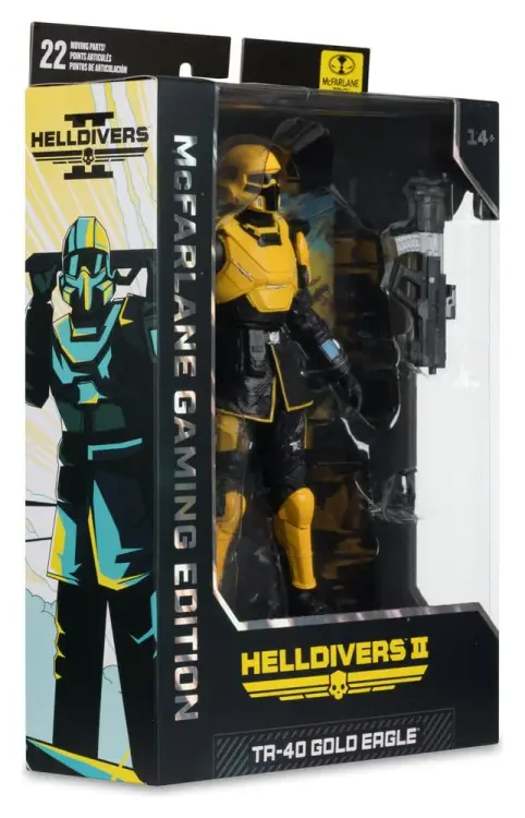 McFarlane Toys Helldivers 2 - Gold Eagle - Figurka #T4-40