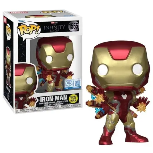 Funko POP! - Marvel - Iron Man with Beams (GITD) #1555