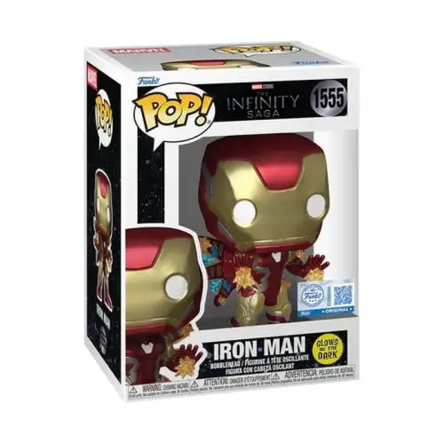 Funko POP! - Marvel - Iron Man with Beams (GITD) #1555