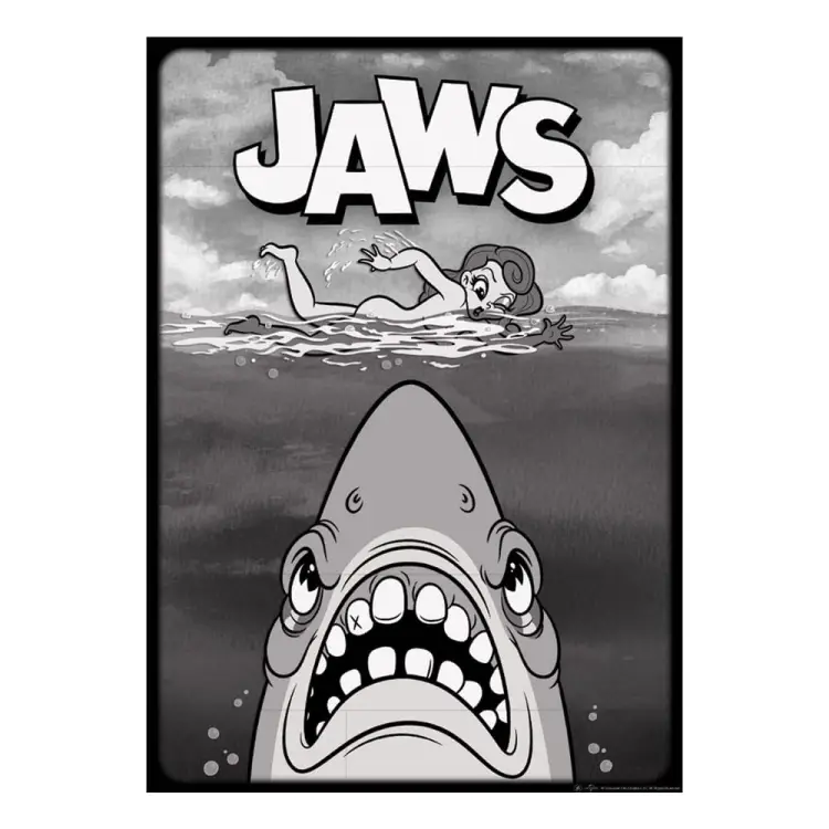 Jaws – Art Print (42 x 30 cm) Plakat - Limitowane wydanie 995
