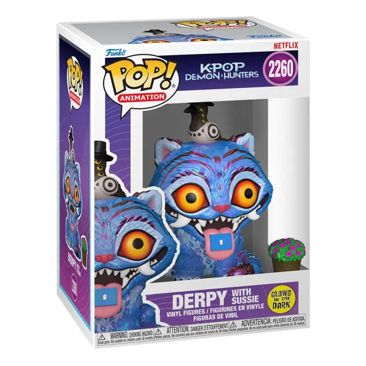 Funko POP! KPop Demon Hunters - Derpy & Sussy GITD #2260
