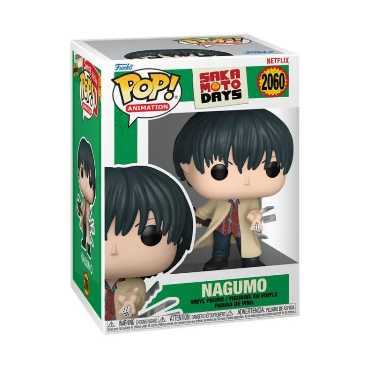 Funko POP! Sakamoto Days - zestaw 3 figurek Lu + Shin + Nagumo