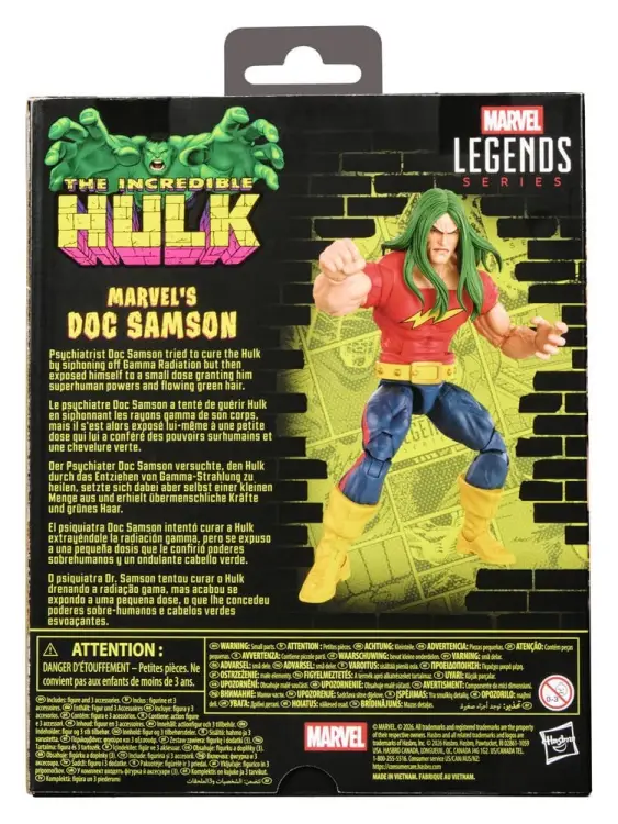 Hasbro Marvel Legends - Doc Samson - Figurka akcji 15 cm