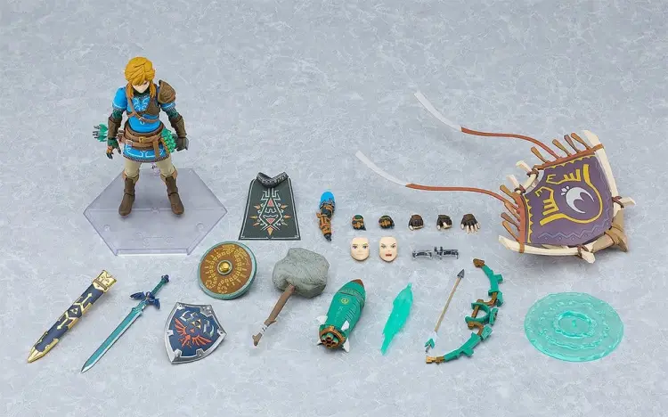 Good Smile Company Figma - The Legend of Zelda Tears of the Kingdom - Link Tears of the Kingdom Ver. DX Edition