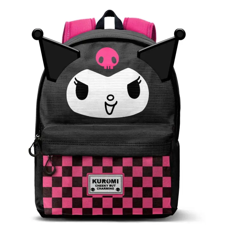 Hello Kitty - Plecak - Kuromi Chess 2.2 Black Szachownica