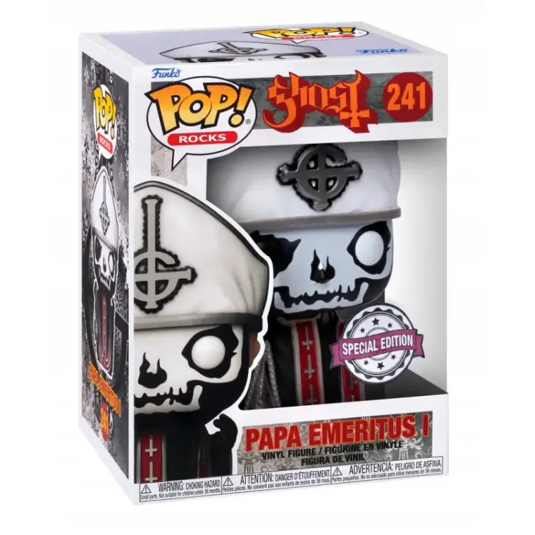 Funko POP! Rocks: Music Ghost - Papa Emeritus I #241 (Exclusive)