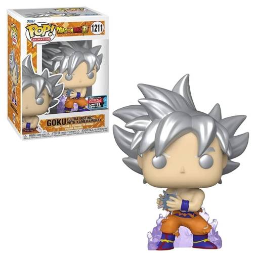 Funko POP! Dragon Ball - Goku Ultra Instinct with Kamehameha Metallic