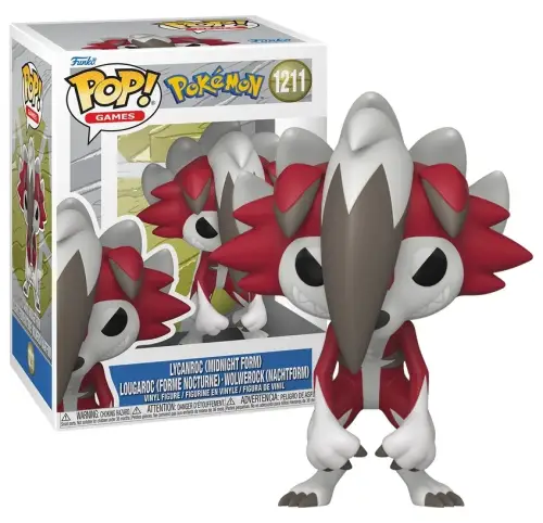 Funko POP! Pokémon - Lycanroc Midnight