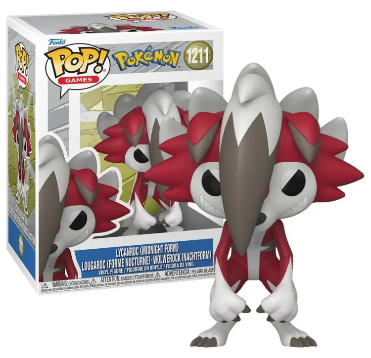 Funko POP! Pokémon - Lycanroc Midnight