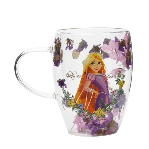 DISNEY PRINCESS - Roszpunka - Szklanka z suszonymi kwiatami 10 uncji