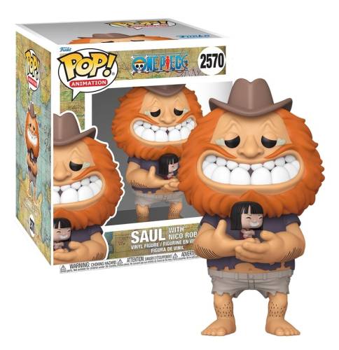 Funko - ONE PIECE - POP Super N° XXX - Saul with Nico Robin