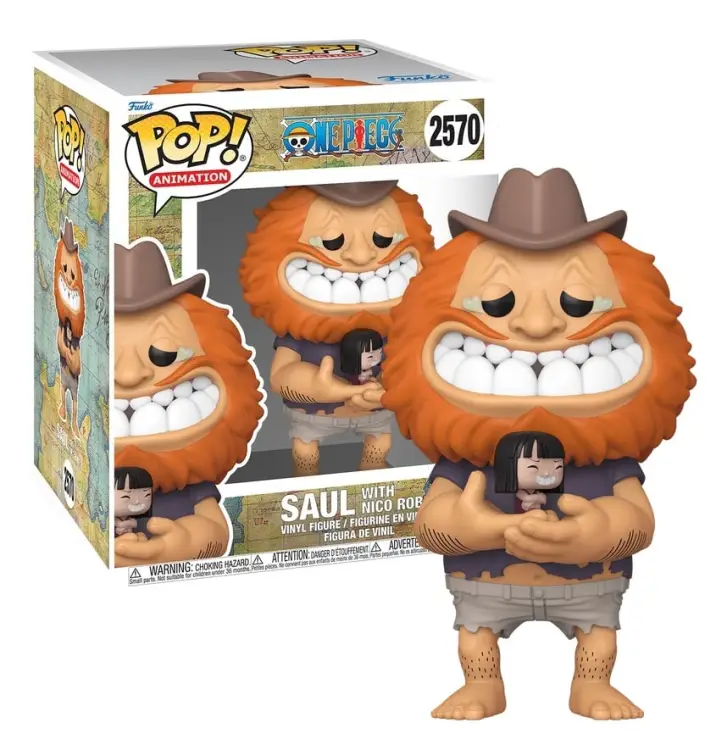 Funko - ONE PIECE - POP Super N° XXX - Saul with Nico Robin