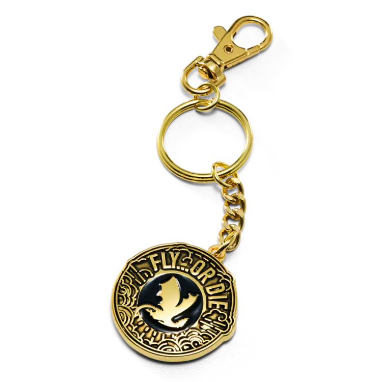 Noble Collection - FOURTH WING - Fly or Die - Keychain