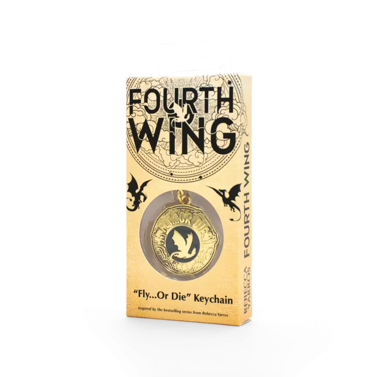 Noble Collection - FOURTH WING - Fly or Die - Keychain