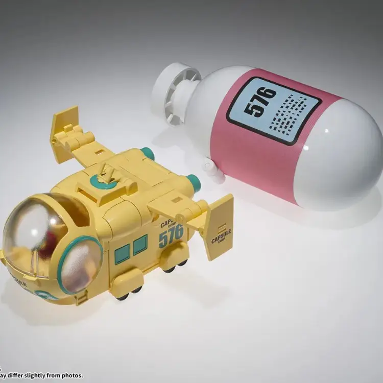 Bandai Tamashii Nations - DRAGON BALL - Capsule 576 "Bulma's Airplane - Figure Change Arts 9cm