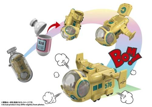 Bandai Tamashii Nations - DRAGON BALL - Capsule 576 "Bulma's Airplane - Figure Change Arts 9cm