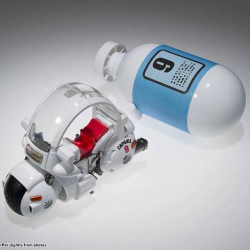 Bandai Tamashii Nations - DRAGON BALL - Capsule 9 "Bulma's Motorcycle" - Figure Change Arts 9cm