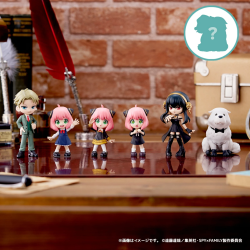 Bushiroad - PalVerse Spy X Family - Figurine Blind Box 9cm (6pcs)