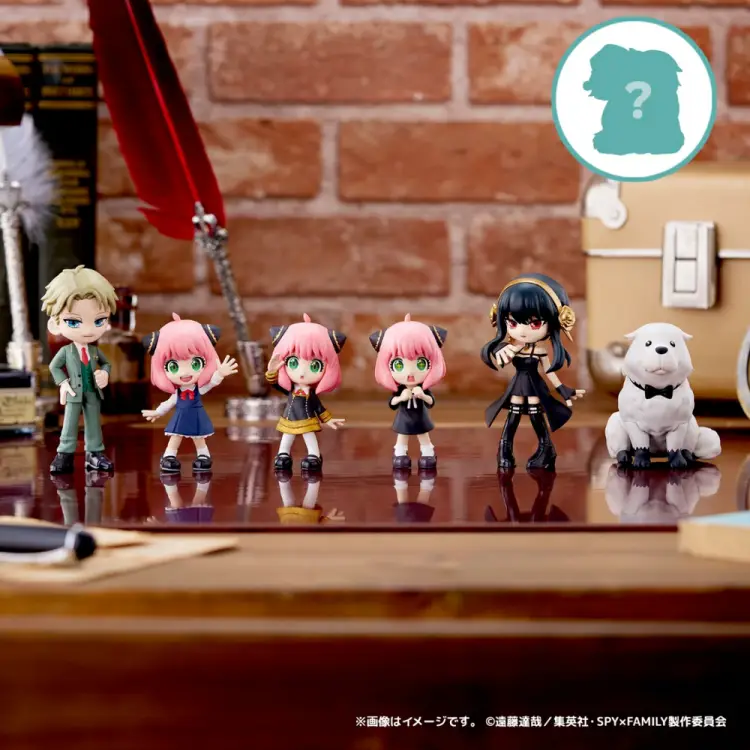 Bushiroad - PalVerse Spy X Family - Figurine Blind Box 9cm (6pcs)