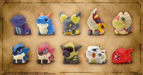 MONSTER HUNTER - Capcom Figure Builder Finger Puppet (10pcs) - Vol. 2
