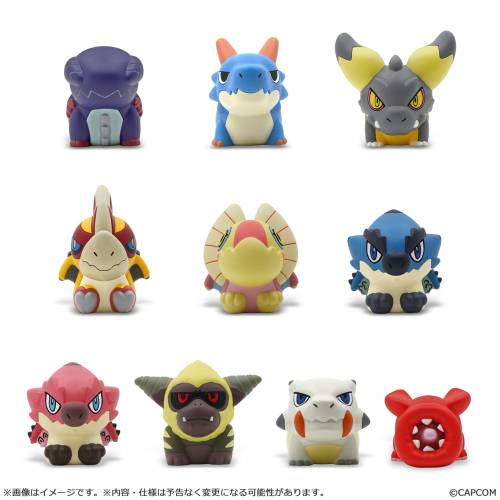 MONSTER HUNTER - Capcom Figure Builder Finger Puppet (10pcs) - Vol. 2